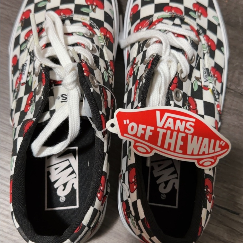 Vans Cherry Checkerboard Sneakers